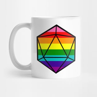 Gay Pride d20 Mug